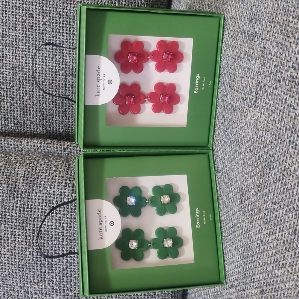 KATE SPADE NY x Target Floral Linear Earrings ⭐ Host Pick⭐